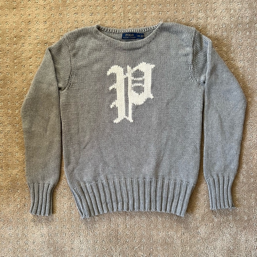 ❌SOLD❌ Vintage Polo Ralph Lauren Knit Sweater - P Logo